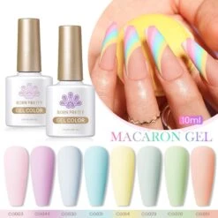 Macaron Colors Gel Polish 10ml -Born Pretty Salon 55845 MKL ZHU 3