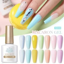 Macaron Colors Gel Polish 10ml -Born Pretty Salon 55845 MKL ZHU 4