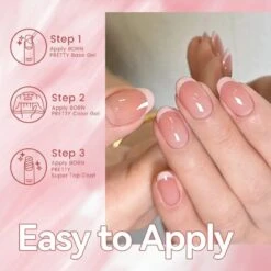 Pink Series Color Gel Polish 10ml -Born Pretty Salon 55845 PINK ZI 1