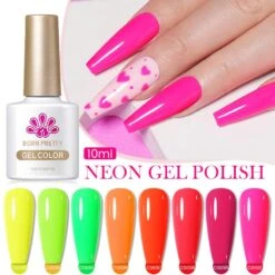 Neon Colors Gel Polish 10ml -Born Pretty Salon 55845 YG ZHU 3