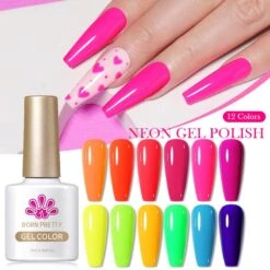 Neon Colors Gel Polish 10ml -Born Pretty Salon 55845 YG ZHU 4