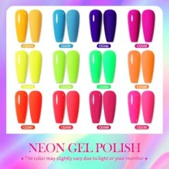 Neon Colors Gel Polish 10ml -Born Pretty Salon 55845 YG ZI 1