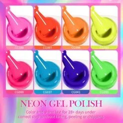 Neon Colors Gel Polish 10ml -Born Pretty Salon 55845 YG ZI 3