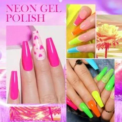 Neon Colors Gel Polish 10ml -Born Pretty Salon 55845 YG ZI 4