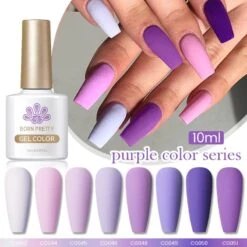 Purple Series Gel Polish 10ml -Born Pretty Salon 55845 ZS ZHU 3