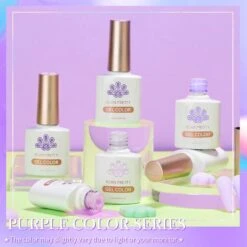 Purple Series Gel Polish 10ml -Born Pretty Salon 55845 ZS ZI 4