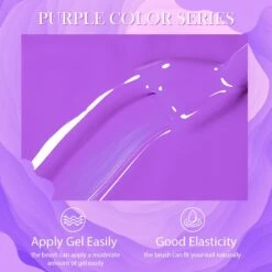 Purple Series Gel Polish 10ml -Born Pretty Salon 55845 ZS ZI 5