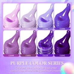 Purple Series Gel Polish 10ml -Born Pretty Salon 55845 ZS ZI 8