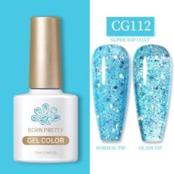 Green Blue Series Color Gel Polish 10ml -Born Pretty Salon 55845 Z 112
