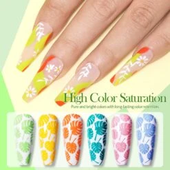 24 Colors Spring Summer Nail Stamping Polish Set #02 10ml -Born Pretty Salon 55849 ZI 2