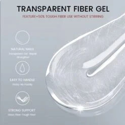 Fiber Glass Extension Nail Gel 30ml -Born Pretty Salon 55894 ZI 412 1