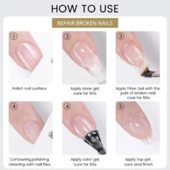 Fiber Glass Extension Nail Gel 30ml -Born Pretty Salon 55894 ZI 412 7