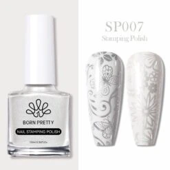 Gray Nail Stamping Polish SP007 10ml