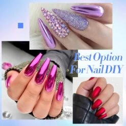 12 Colors Nail Chrome Powder Kit -Born Pretty Salon 55989 ZI 4