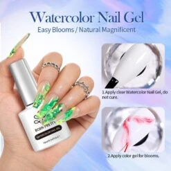 Watercolor Nail Gel 10ml -Born Pretty Salon 56002 Z2