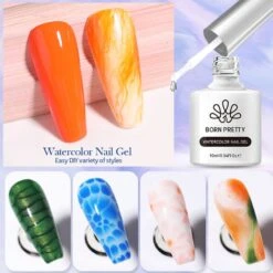 Watercolor Nail Gel 10ml -Born Pretty Salon 56002 Z3