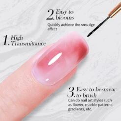 Watercolor Nail Gel 10ml -Born Pretty Salon 56002 ZI 1