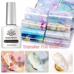 Transfer Foil Glue Nail Gel Polish 10ml -Born Pretty Salon 56003 ZHU 3