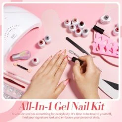 12 Colors All In One Starter Kit 48W US Type Plug Jelly Gel Polish 6ml -Born Pretty Salon 56044 1 ZI 3