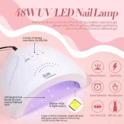 12 Colors All In One Starter Kit 48W US Type Plug Jelly Gel Polish 6ml -Born Pretty Salon 56044 1 ZI 4