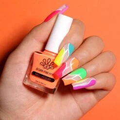 6 Colors Neon Collection Nail Polish Set 10ml -Born Pretty Salon 56094 SM 1