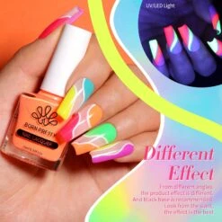 6 Colors Neon Collection Nail Polish Set 10ml -Born Pretty Salon 56094 ZI 4