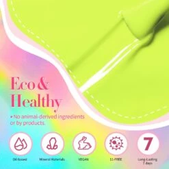 6 Colors Neon Collection Nail Polish Set 10ml -Born Pretty Salon 56094 ZI 6