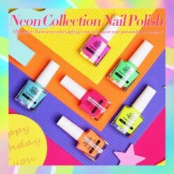 6 Colors Neon Collection Nail Polish Set 10ml -Born Pretty Salon 56094 ZI 7