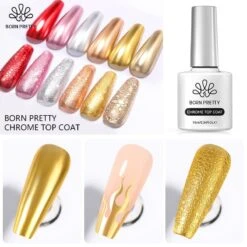 BORN PRETTY Chrome Top Coat 10ml -Born Pretty Salon 56095 ZI 5