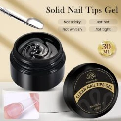Clear Nail Tips Gel 30ml -Born Pretty Salon 56200 ZI 1 1d54c338 8165 4003 889f 4b123364cbd3