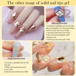 Clear Nail Tips Gel 30ml -Born Pretty Salon 56200 ZI 6 0541c544 c698 4507 b751 585f54ea92a1