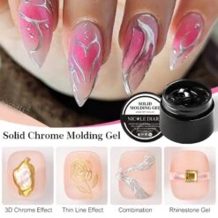 Semi-Solid Chrome Molding Gel 5g -Born Pretty Salon 56208 ZITU 2