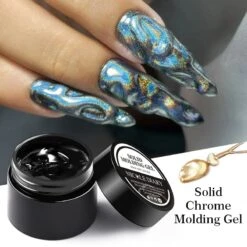 Semi-Solid Chrome Molding Gel 5g -Born Pretty Salon 56208 ZITU 3