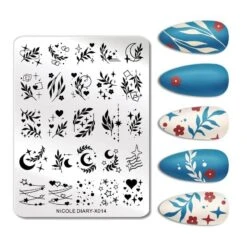 Rectangle Nail Stamping Plates -Born Pretty Salon 56261 2aa4f51d ee6c 430b 8ab2 c9e48a9068e1