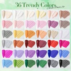 36 Colors Acrylic Nail Powder Set 10g -Born Pretty Salon 56284 ZI 1