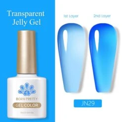 Blue Jelly Gel Polish JN29 10ml
