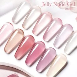 Jelly Nude Gel Polish 10ml (JN01-JN50) -Born Pretty Salon 56347 LS 2 1