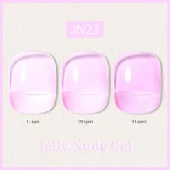 Pastel Jelly Nude Gel 10ml -Born Pretty Salon 56347 57851 SXA 23
