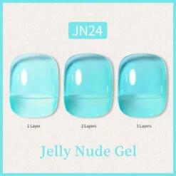 Pastel Jelly Nude Gel 10ml -Born Pretty Salon 56347 57851 SXA 24