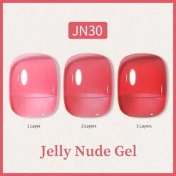 Pastel Jelly Nude Gel 10ml -Born Pretty Salon 56347 57851 SXA 30