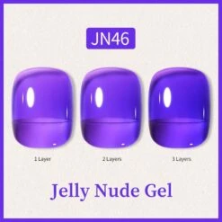Green Blue Jelly Nude Gel 10ml -Born Pretty Salon 56347 57851 SXA 46