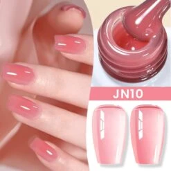 Jelly Nude Gel Polish 10ml (JN01-JN50) -Born Pretty Salon 56347 929SXA 10