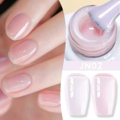 Jelly Nude Gel Polish 10ml (JN01-JN50) -Born Pretty Salon 56347 929SXA 2