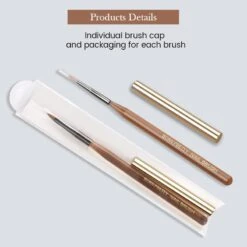 Acrylic UV Nail Brush -Born Pretty Salon 56379 ZHU 16