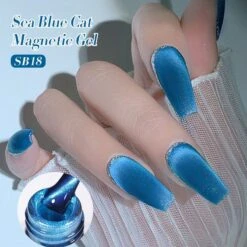 Sea Blue Cat Magnetic Gel Polish SB18 10ml