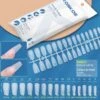 120pcs Medium Coffin Matte Soft Gel Tips False Nails 08