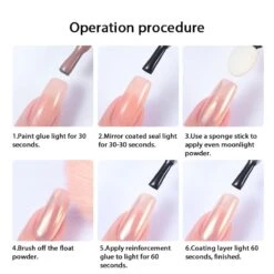 Pearly Mirror Effect Nail Powder #05 -Born Pretty Salon 56594 zitu howtouse f76ecb8b 0954 48cc 9b7e badca111e963