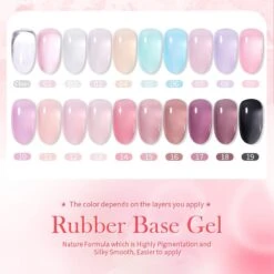 BORN PRETTY Rubber Base Gel 15ml -Born Pretty Salon 56595 CZ 7 1041c44d 738a 4733 ac91 a9d68e82342b