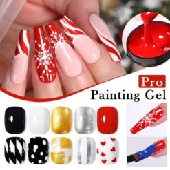 7 Colors PRO Painting Nail Gel 5ml -Born Pretty Salon 57264 AZHUTU 1 1