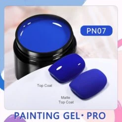 Blue PRO Painting Nail Gel 5ml PN07 -Born Pretty Salon 57264 SXA 7